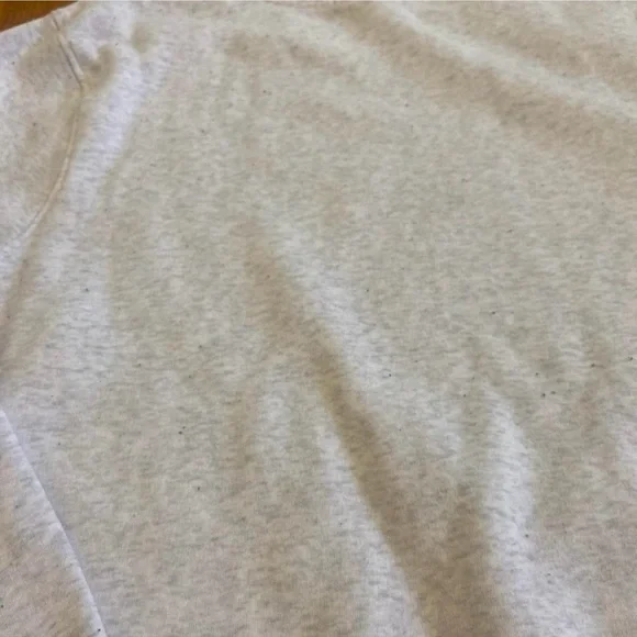 Gray Sweatshirt with Blue Bow Accent - Picture 4 of 5